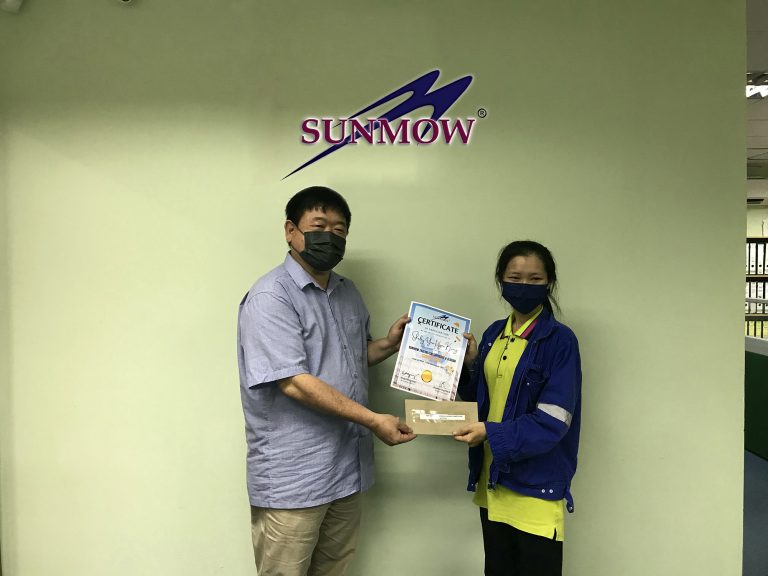 Sunmow Slogan 2nd place winner